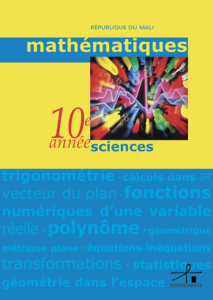 Couverture d’ouvrage : MATHÉMATIQUES 10ème année Sciences